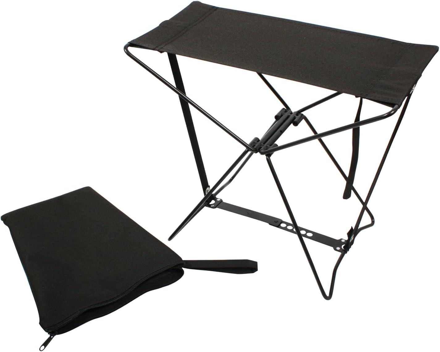 Rothco Black Folding Camp Stool