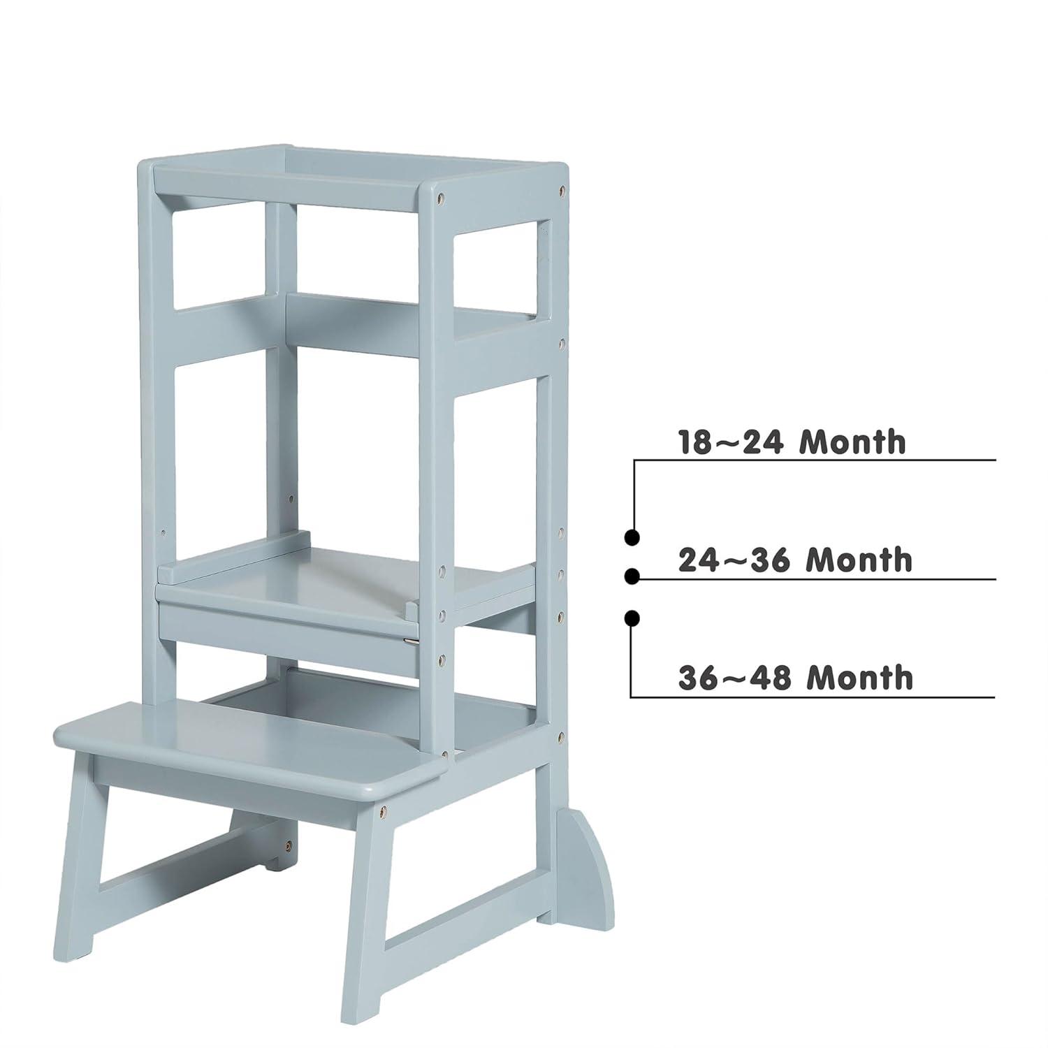 SDADI White 2 - Step Stool