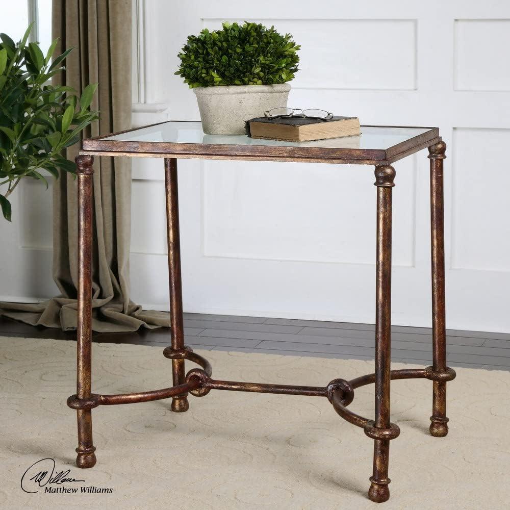 Uttermost Warring Iron End Table