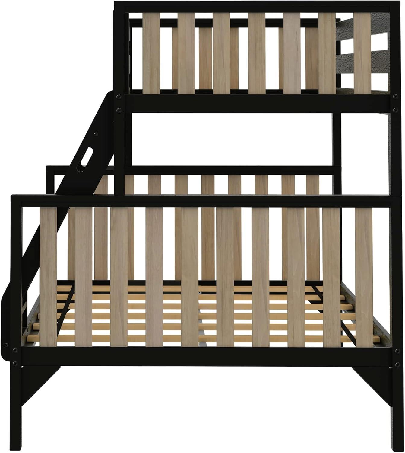 Max & Lily Scandinavian Twin over Full Bunk Bed