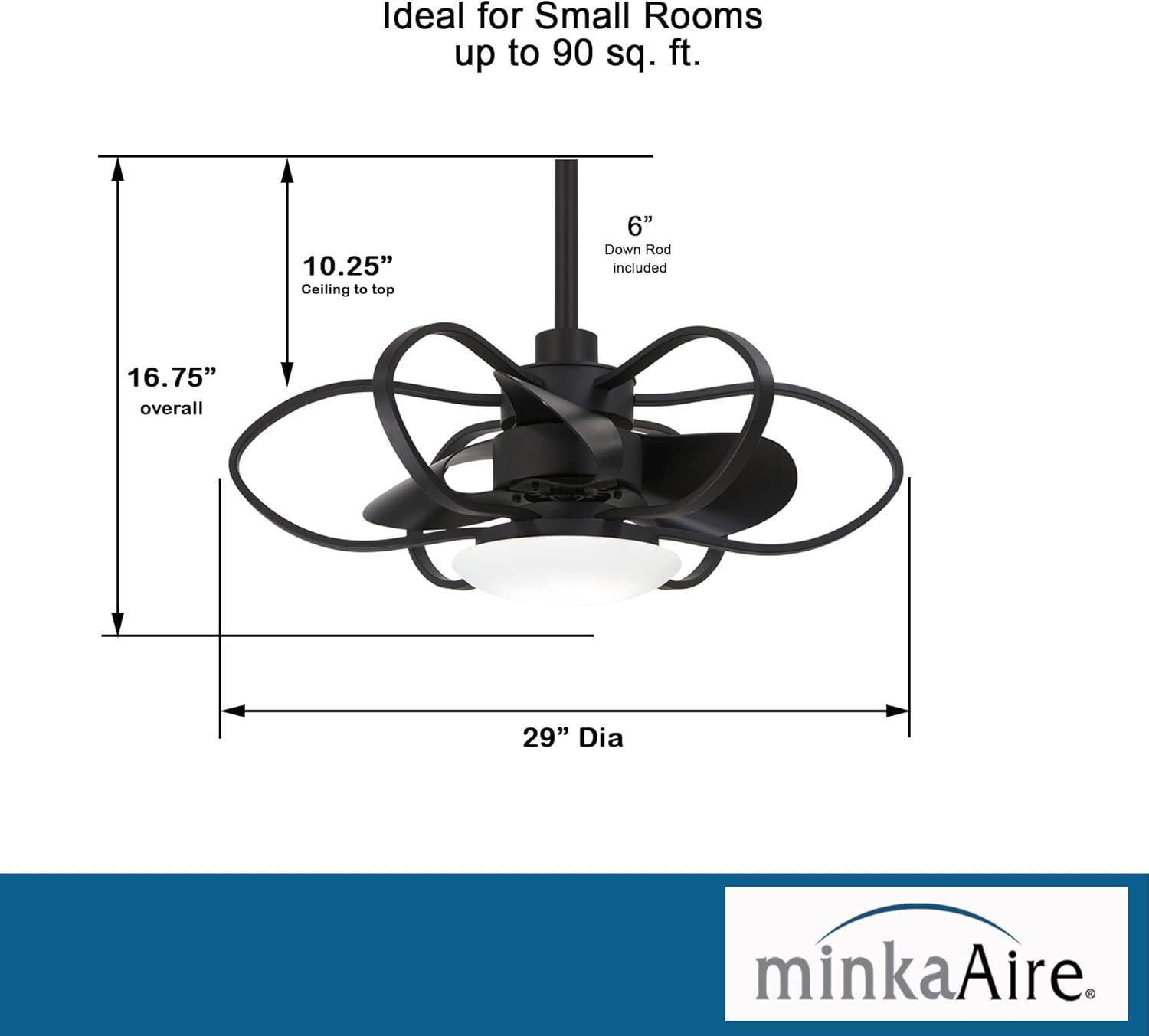 29'' 3 - Blade LED Standard Ceiling Fan with Remote Control and Light Kit Included