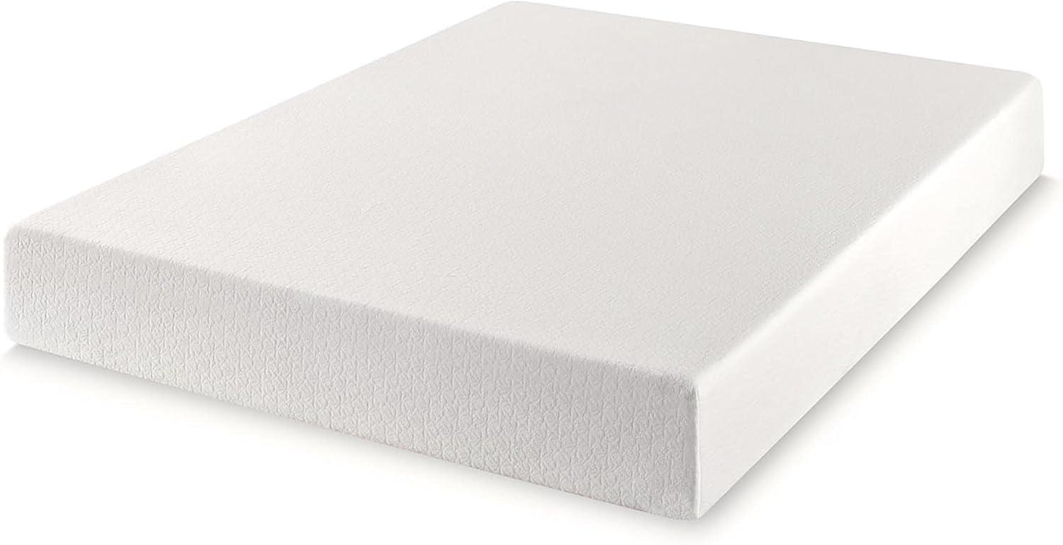 Twin Eurotop Green Tea Memory Foam Mattress, 10-Inch