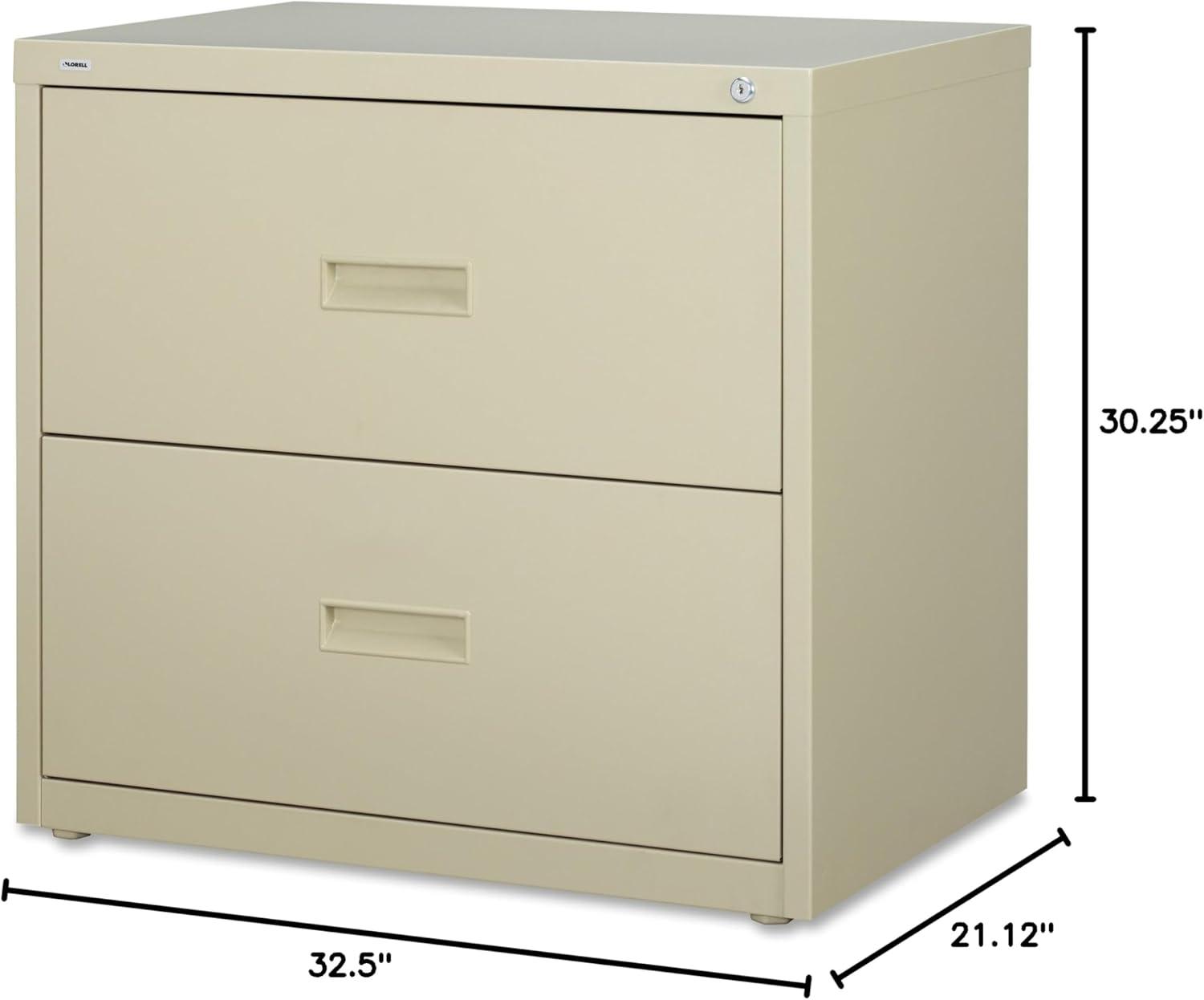 Fortress 30'' Wide 2 -Drawer Steel File Cabinet