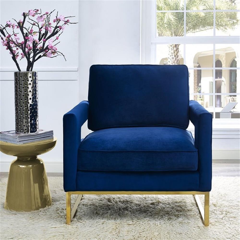 Velvet Accent Chair