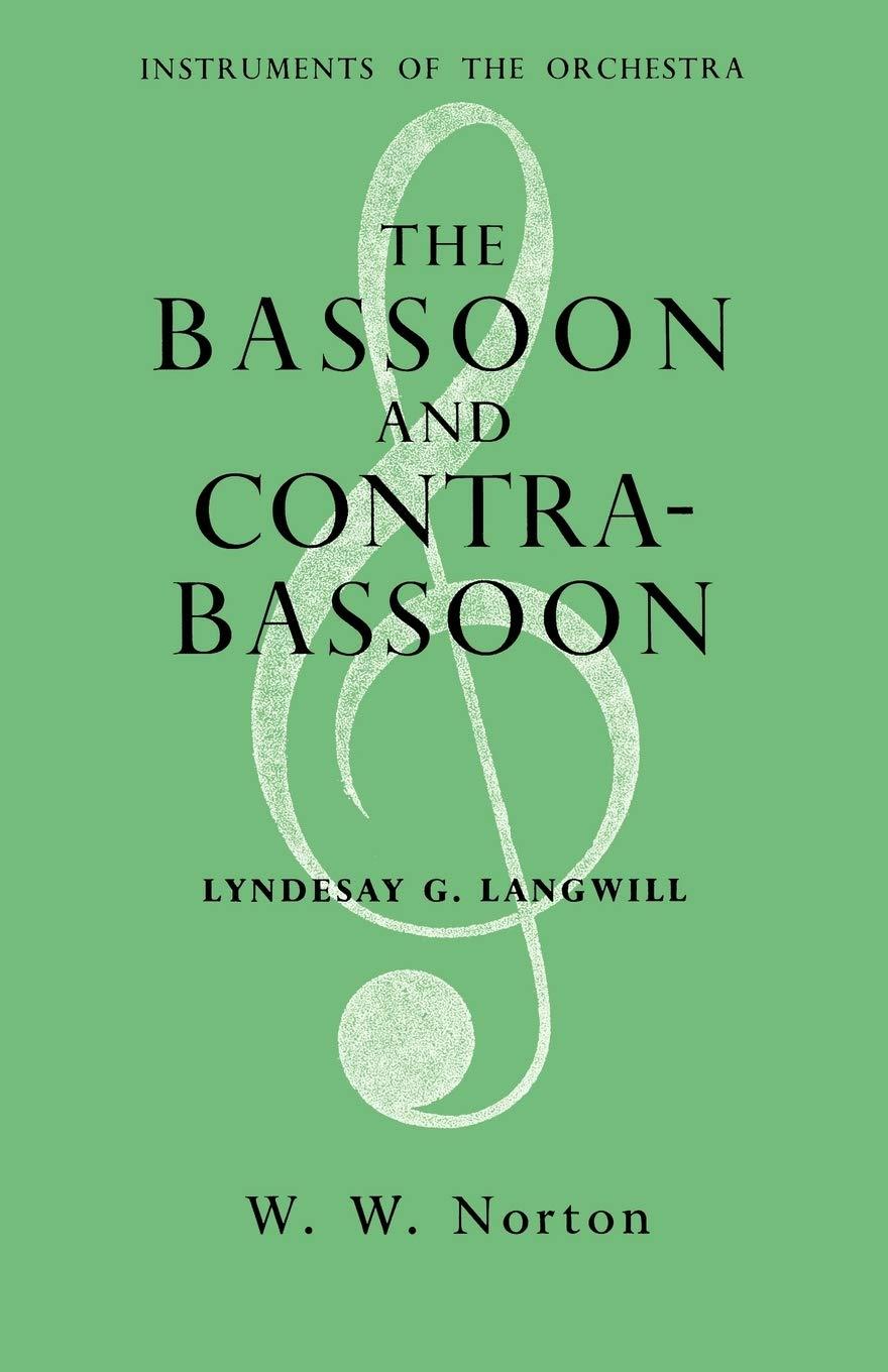 The Bassoon and Contrabassoon Green Paperback Book
