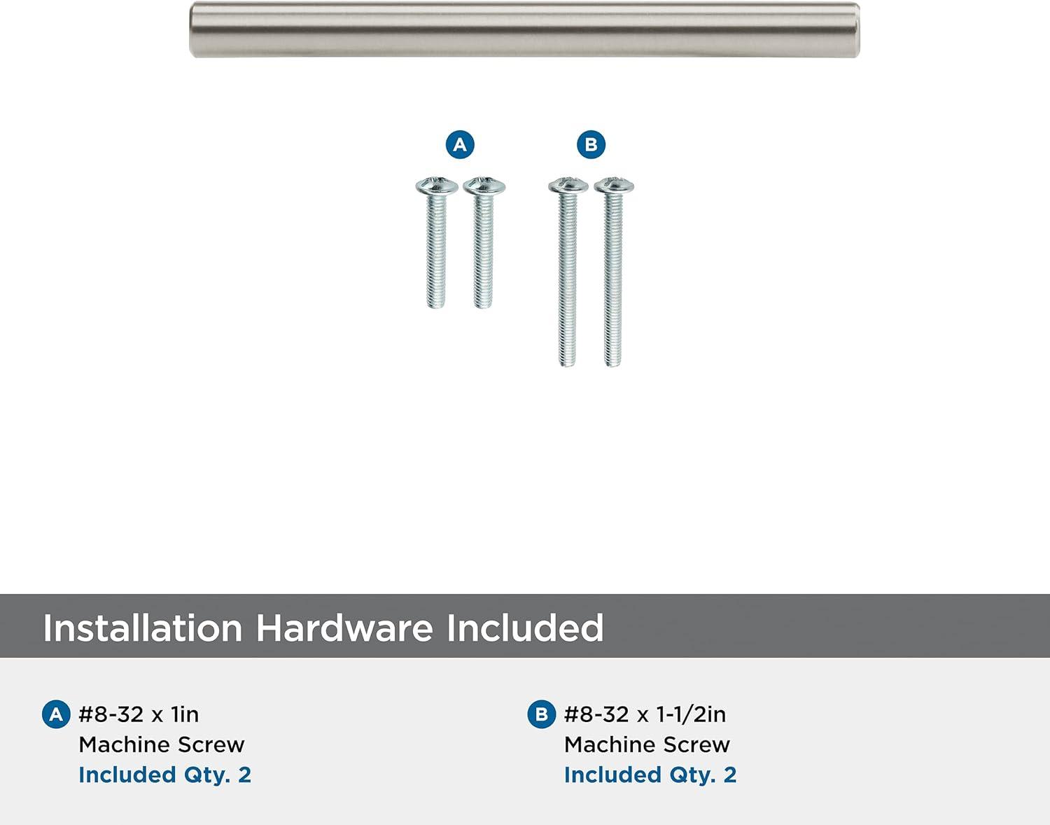 Bar Pulls 3 inch (76mm) Center-to-Center Cabinet Pull - 10 Pack