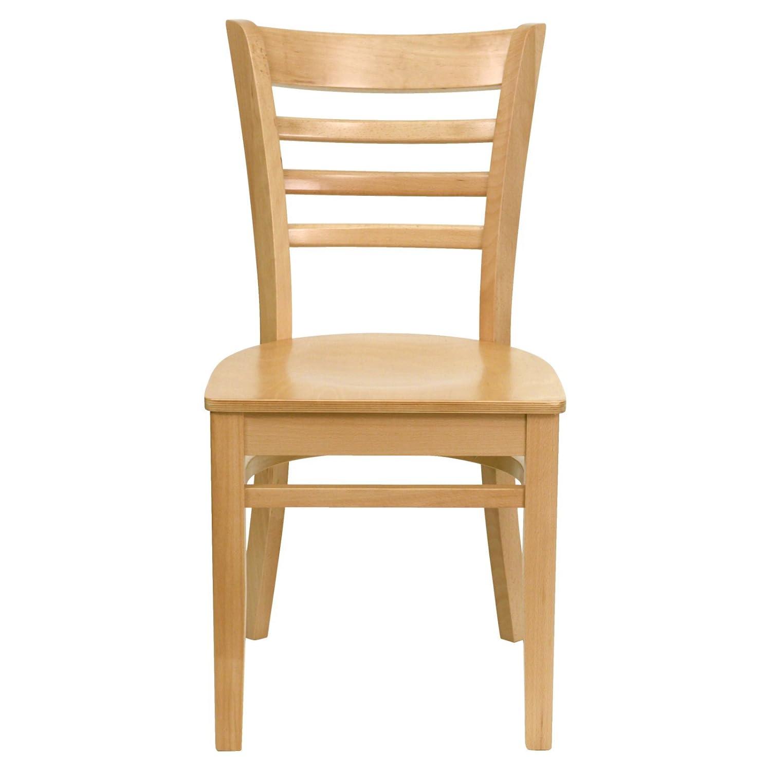 Red Barrel Studio® Ladder Back Wooden Restaurant Chair