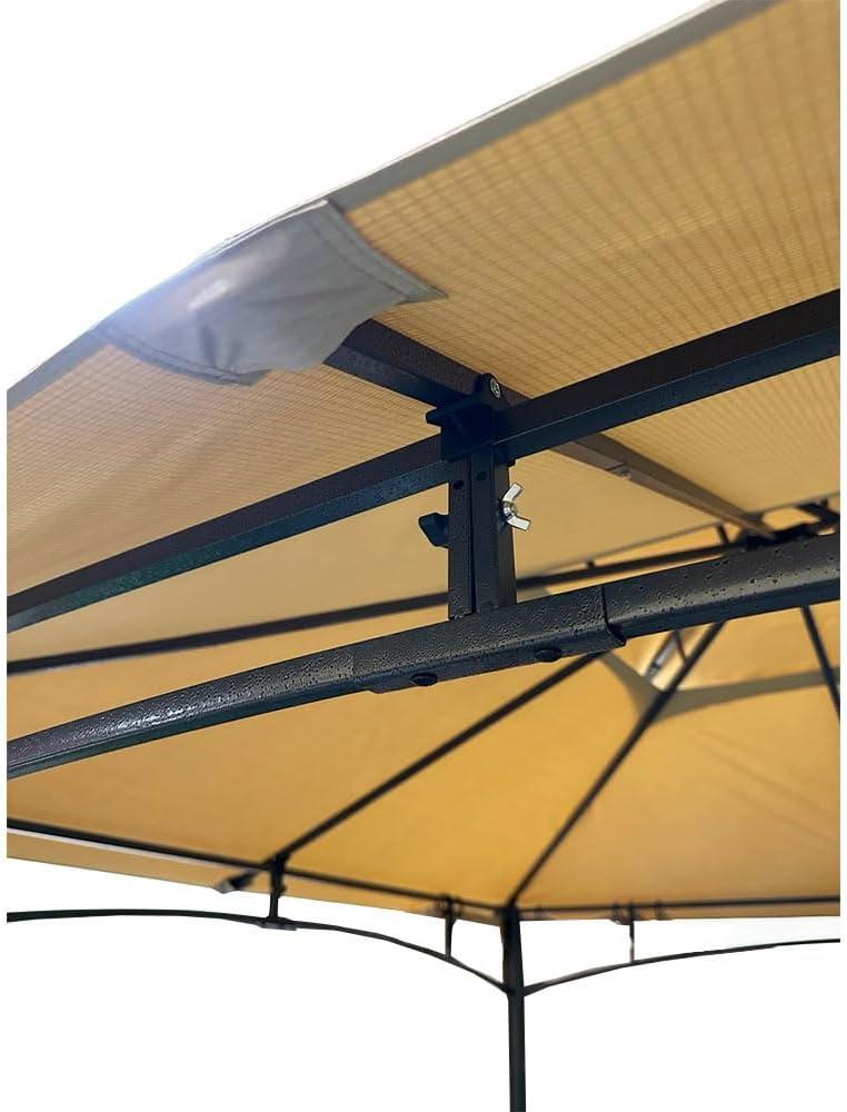 Beige Whisper RipLock 350 Replacement Canopy for 8' x 8' Gazebo