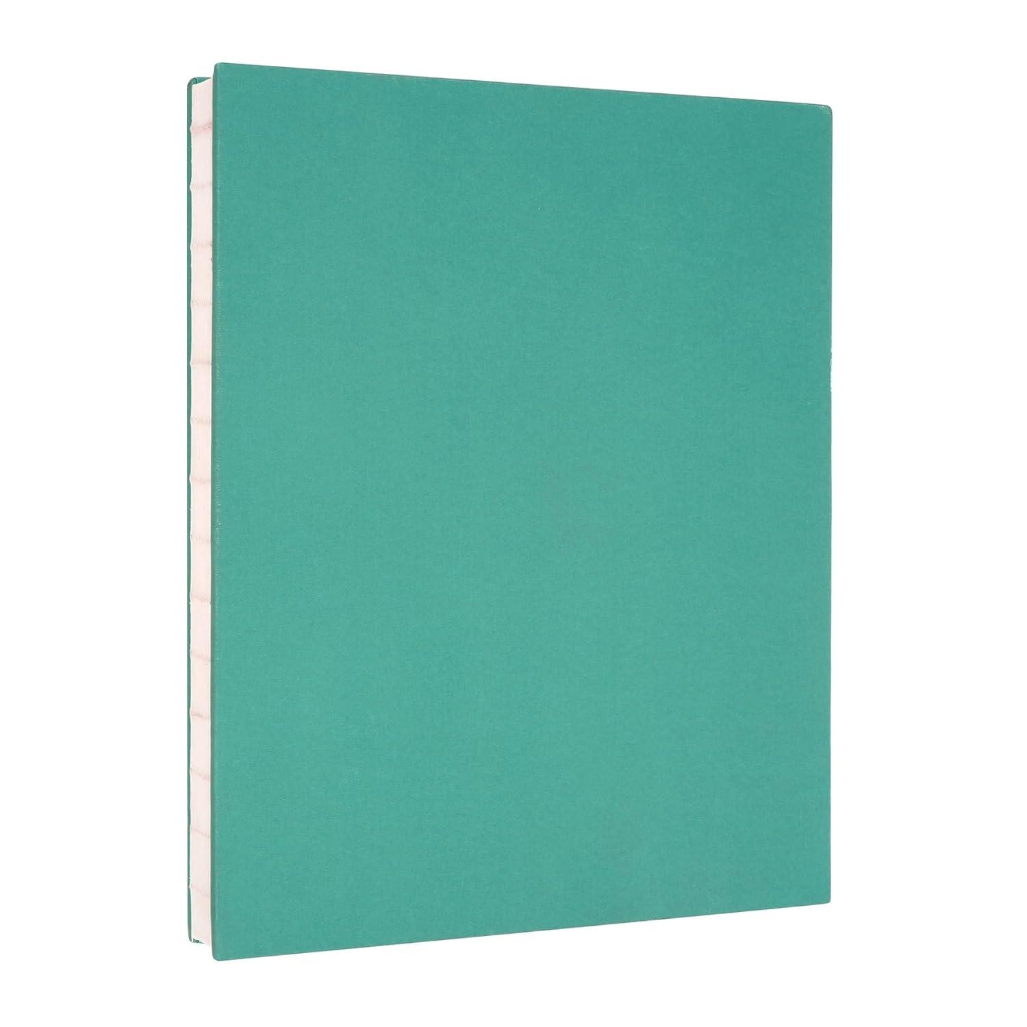 Teal Lay Flat Spineless Hardcover Sketchbook by Artist's Loft - Acid Free and Smudge Resistant Paper, Sketch Pad for Drawing, Sketching, Writing - 1 Pack
