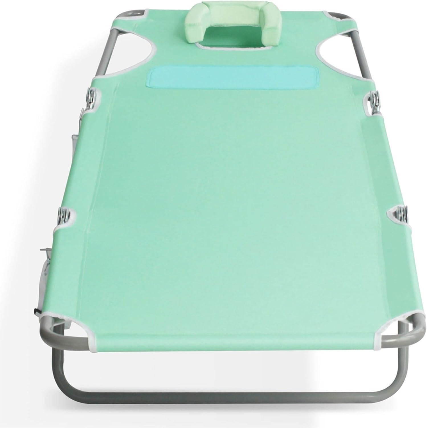 Ostrich Ostrich Chaise Lounge, Portable Facedown Beach Camping Pool Tanning Chair