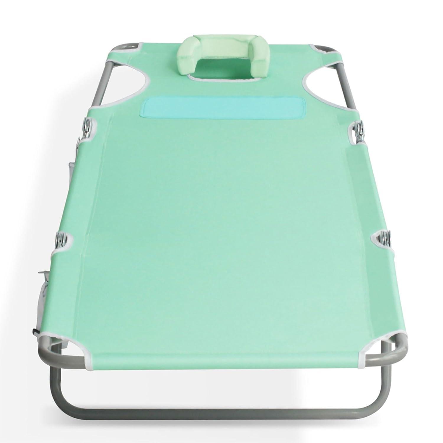 Ostrich Ostrich Chaise Lounge, Portable Facedown Beach Camping Pool Tanning Chair