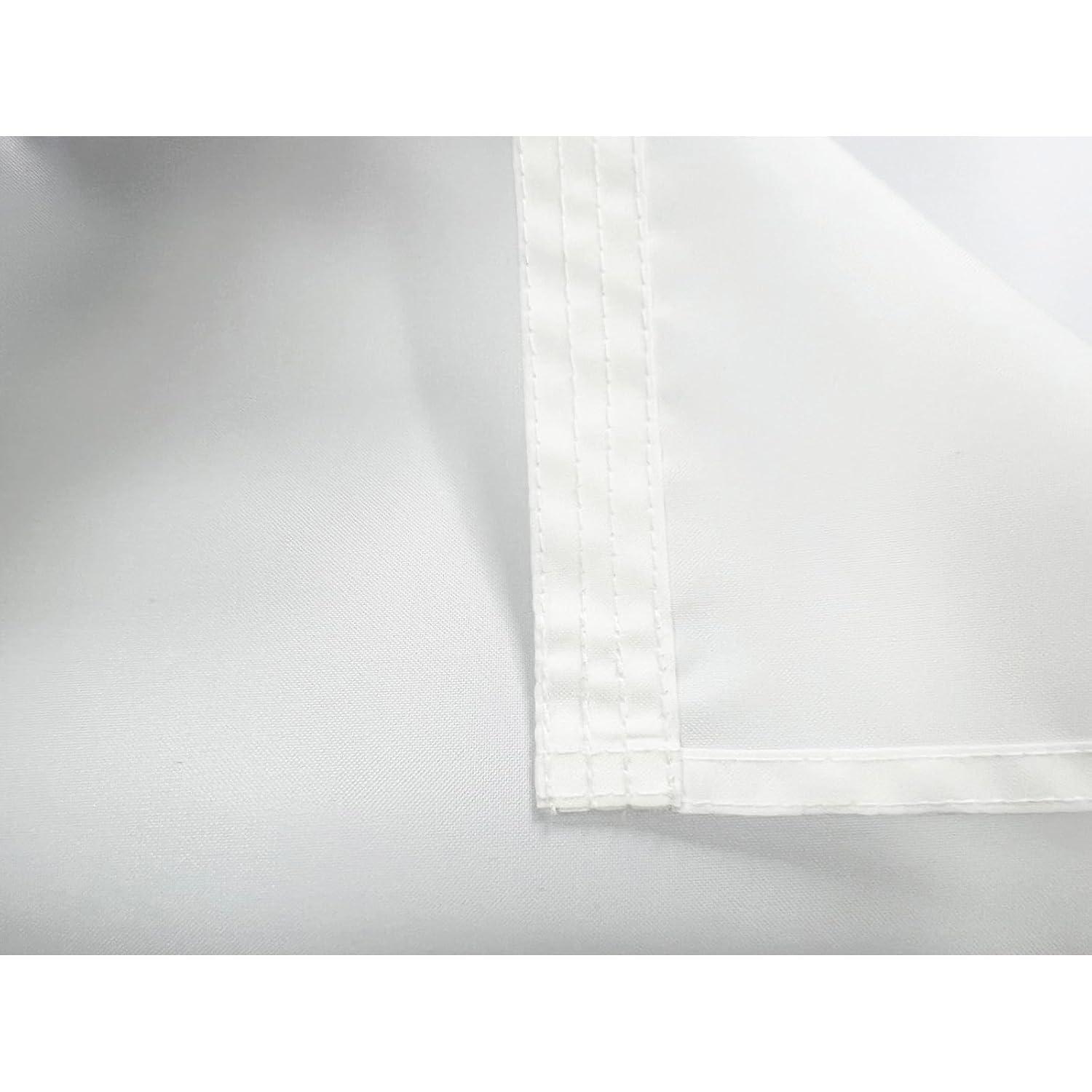 Solid White Flag BlanK Flags 2x3 Ft Create Your Own Solid White Flag DIY Blanks Canvas Banner to Decorate with Brass Grommets