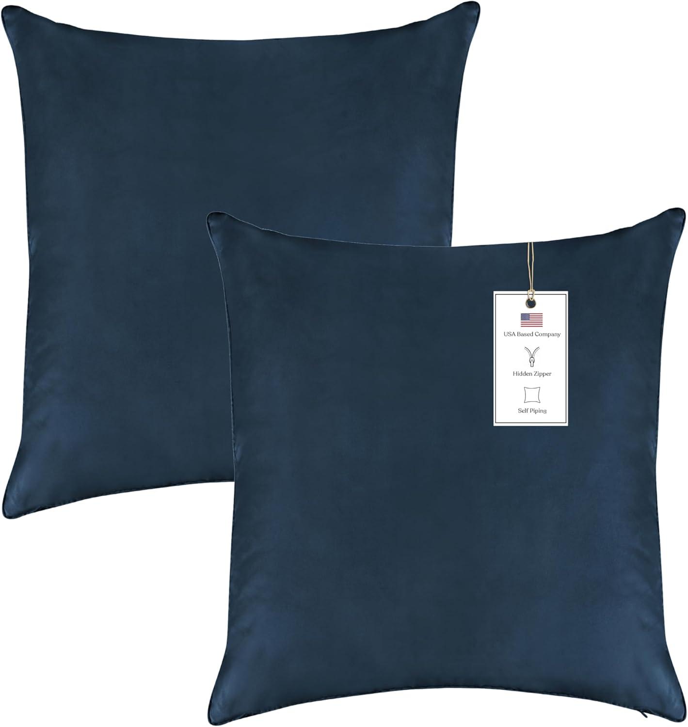 A1 Home Collections LLC Bedding Polyester Lumbar Indoor/Outdoor Pillow Cover (Set of 2)