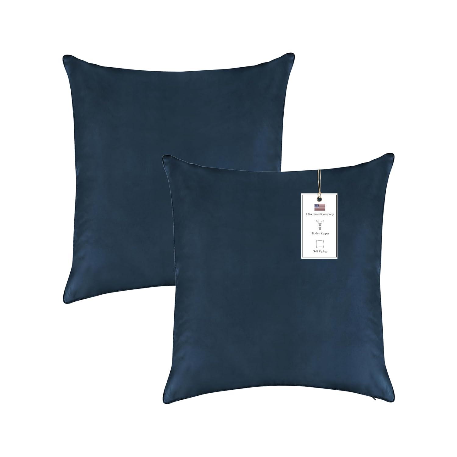 A1 Home Collections LLC Bedding Polyester Lumbar Indoor/Outdoor Pillow Cover (Set of 2)