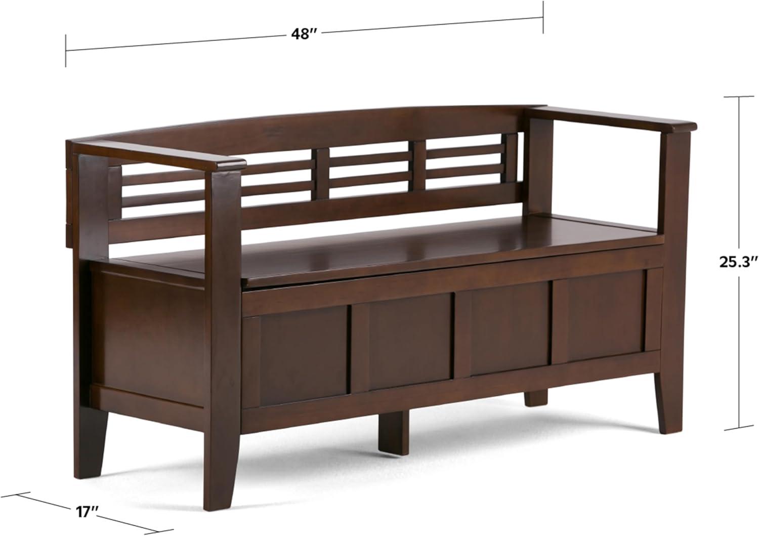 Acasia Upholstered Storage Bench