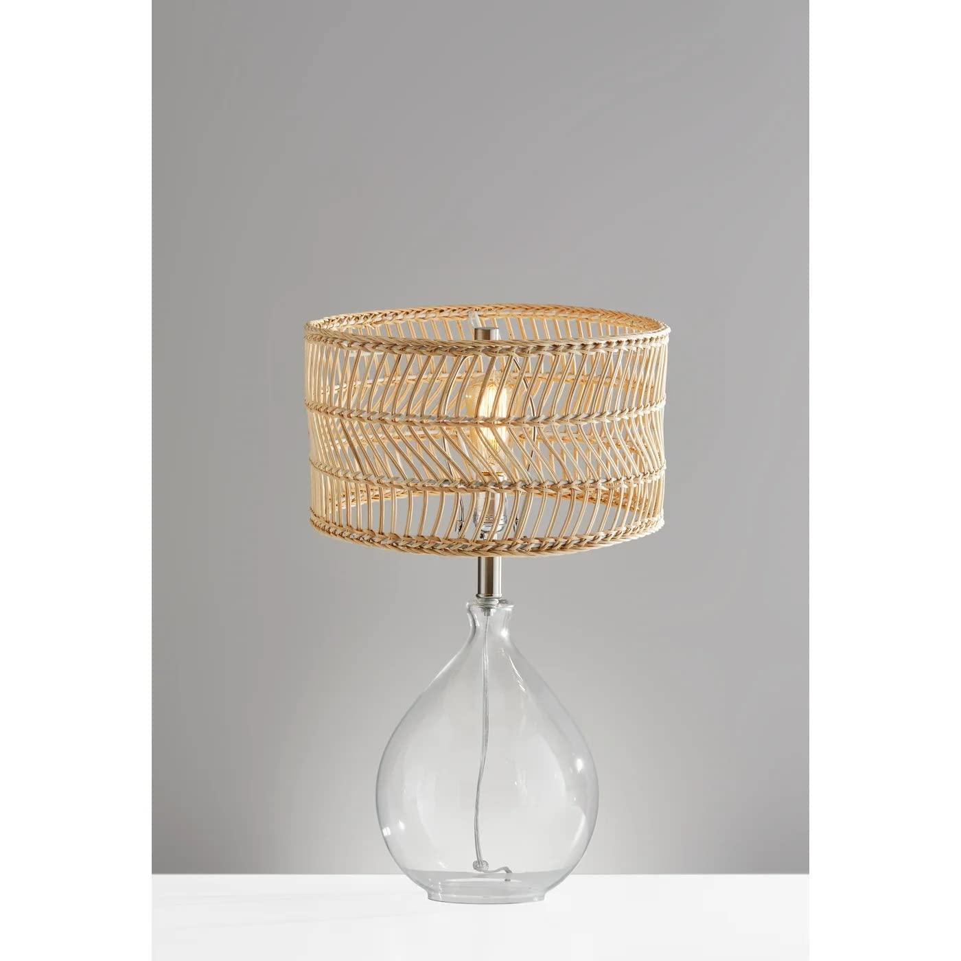 Teardrop Glass Table Lamp