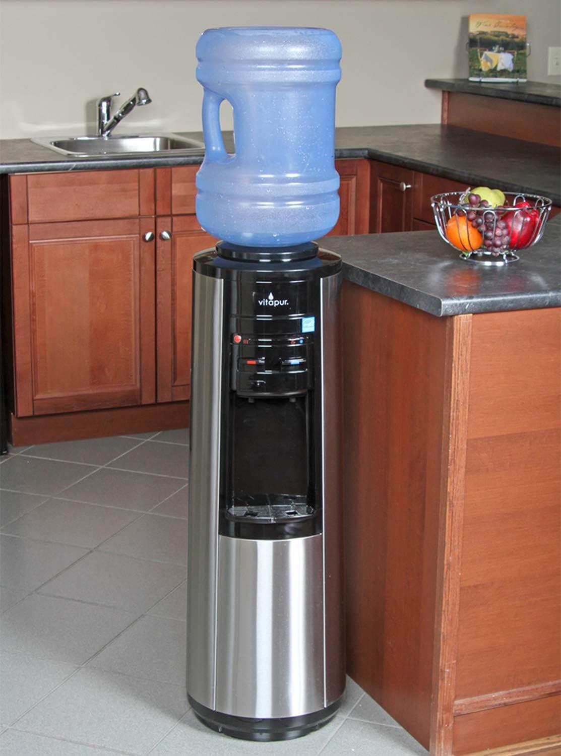 Vitapur Top Load Water Dispenser (Hot, Room and Cold) Stainless Steel