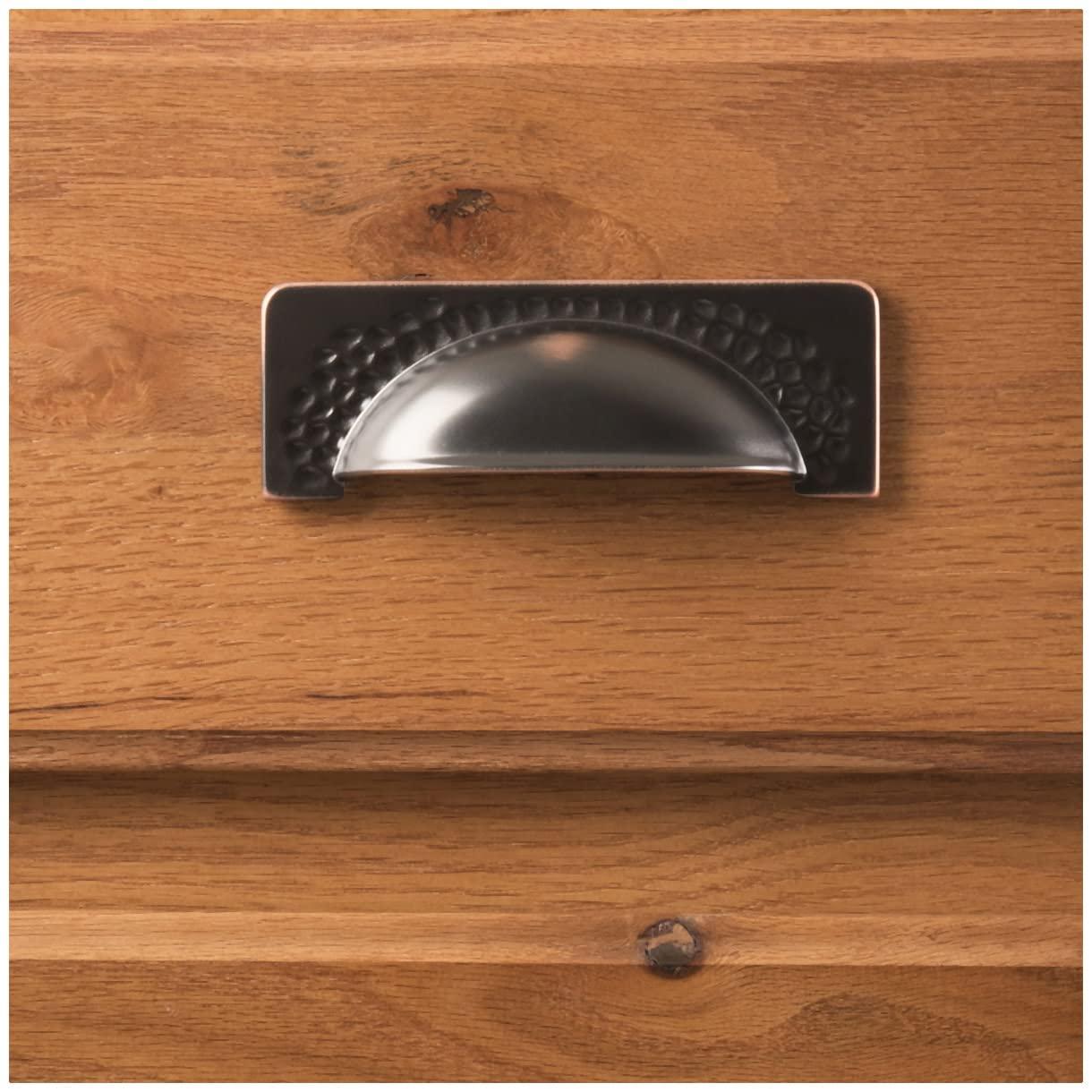 Craftsman Kitchen Cabinet Handles, Solid Core Drawer Pulls for Cabinet Doors, 3-3/4" (96mm)