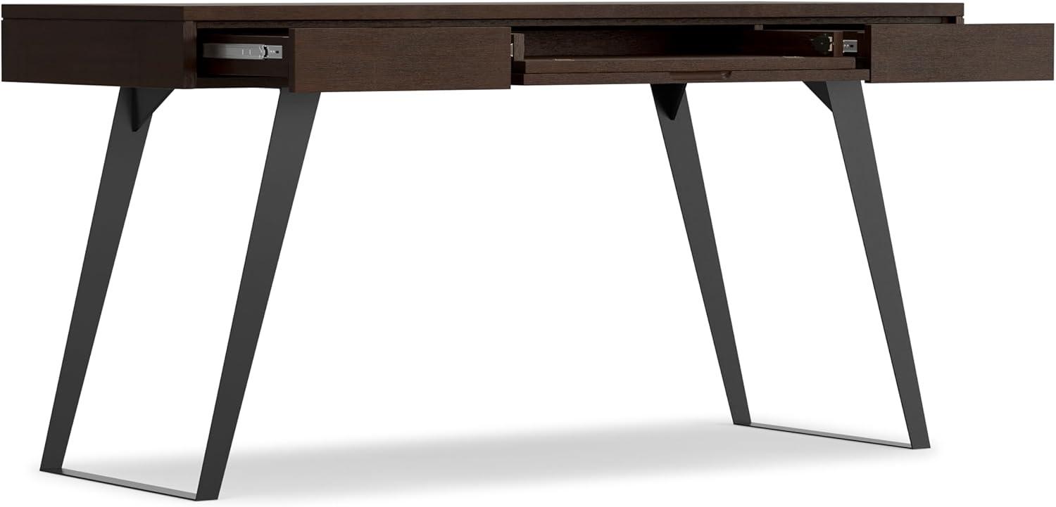 Simpli Home Lowry Solid Wood Desk
