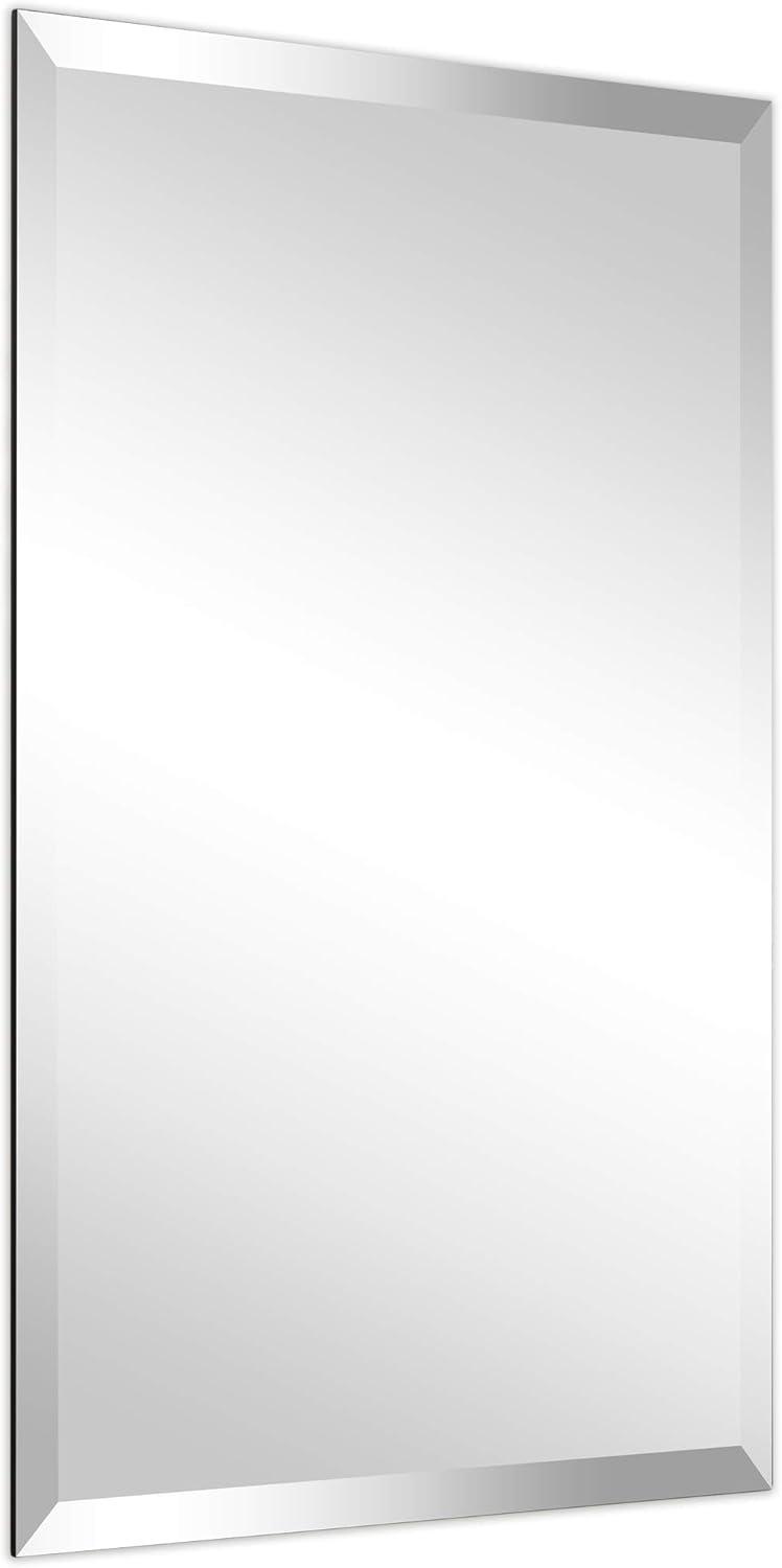 Empire Art Direct Frameless Beveled Prism Wall Mirror - Clear 20 in. x 0.39 in. x 30 in.