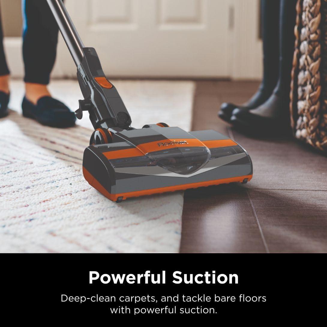 Shark Rocket Ultra-Light Corded Stick Vacuum - HV301: Pet Hair Pick Up, Swivel Head, Converts to Handheld, 25' Cord