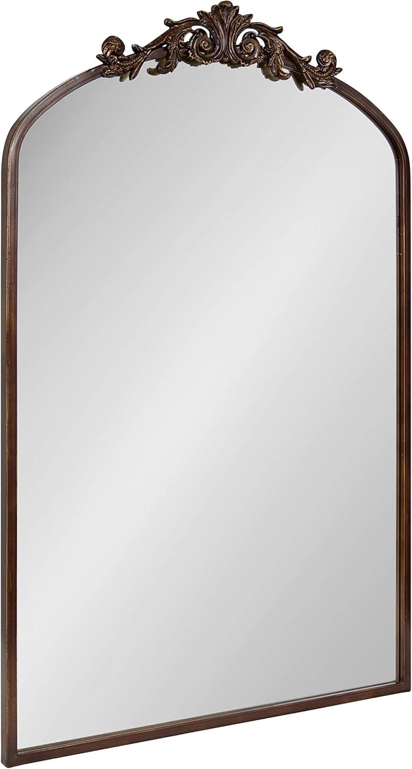 Kate and Laurel Arendahl Arch Mirror - Bronze, 24x36