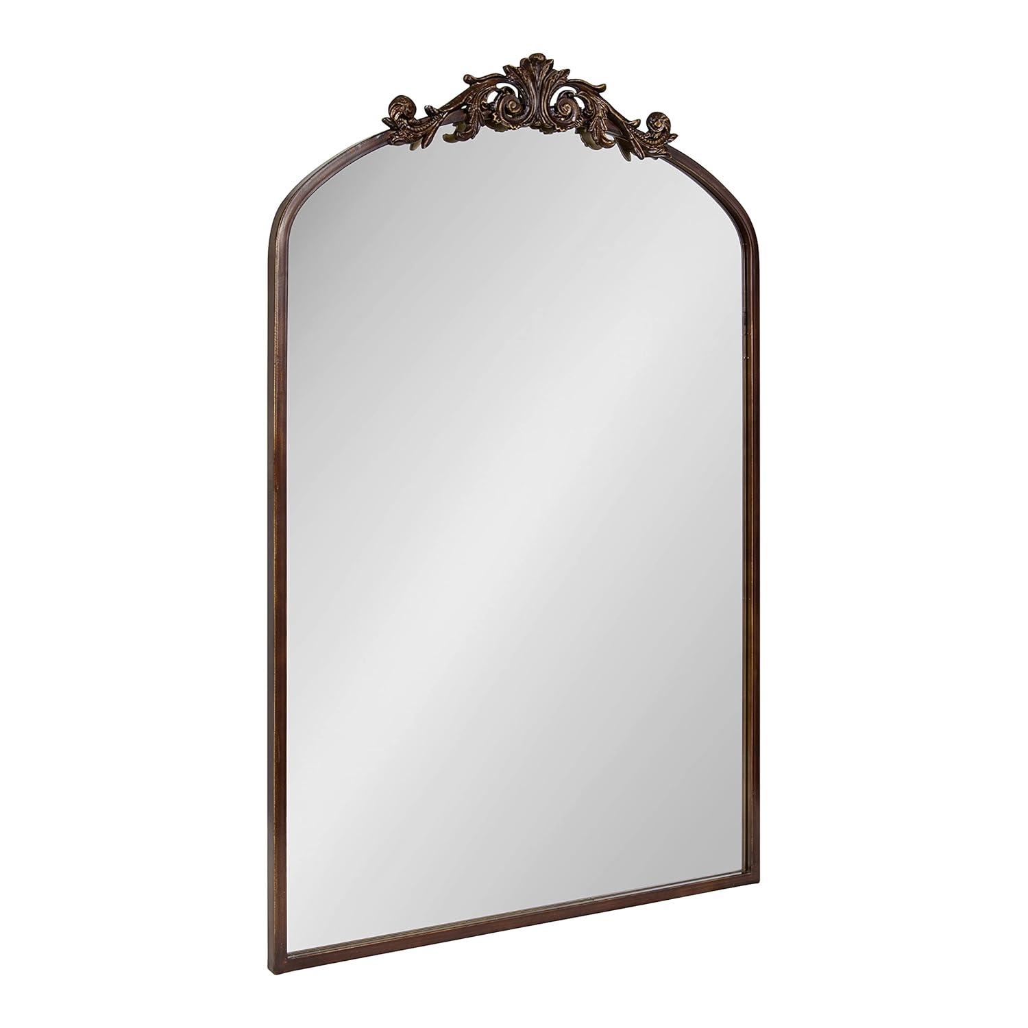 Kate and Laurel Arendahl Arch Mirror - Bronze, 24x36