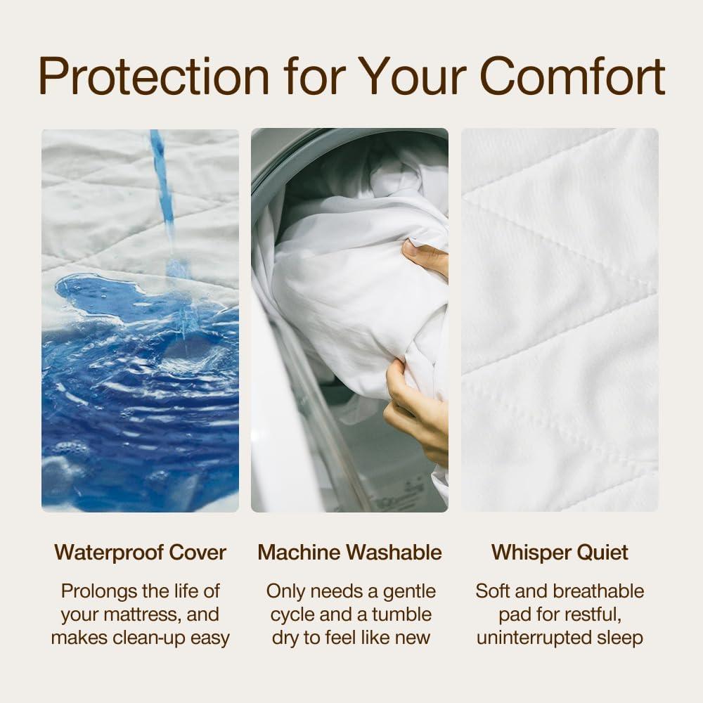Coop Home Goods Queen Waterproof Mattress Protector Sheet