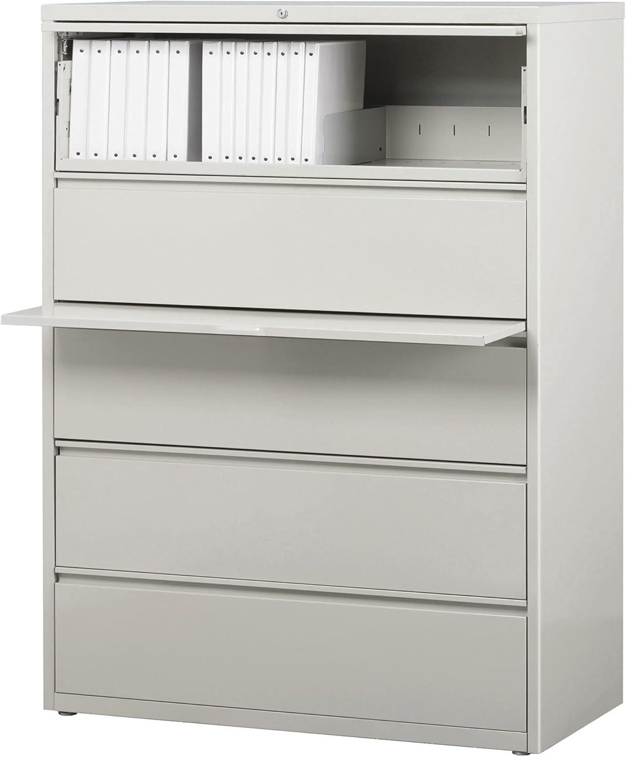 Fortress 42'' Wide 5 -Drawer Steel File Cabinet