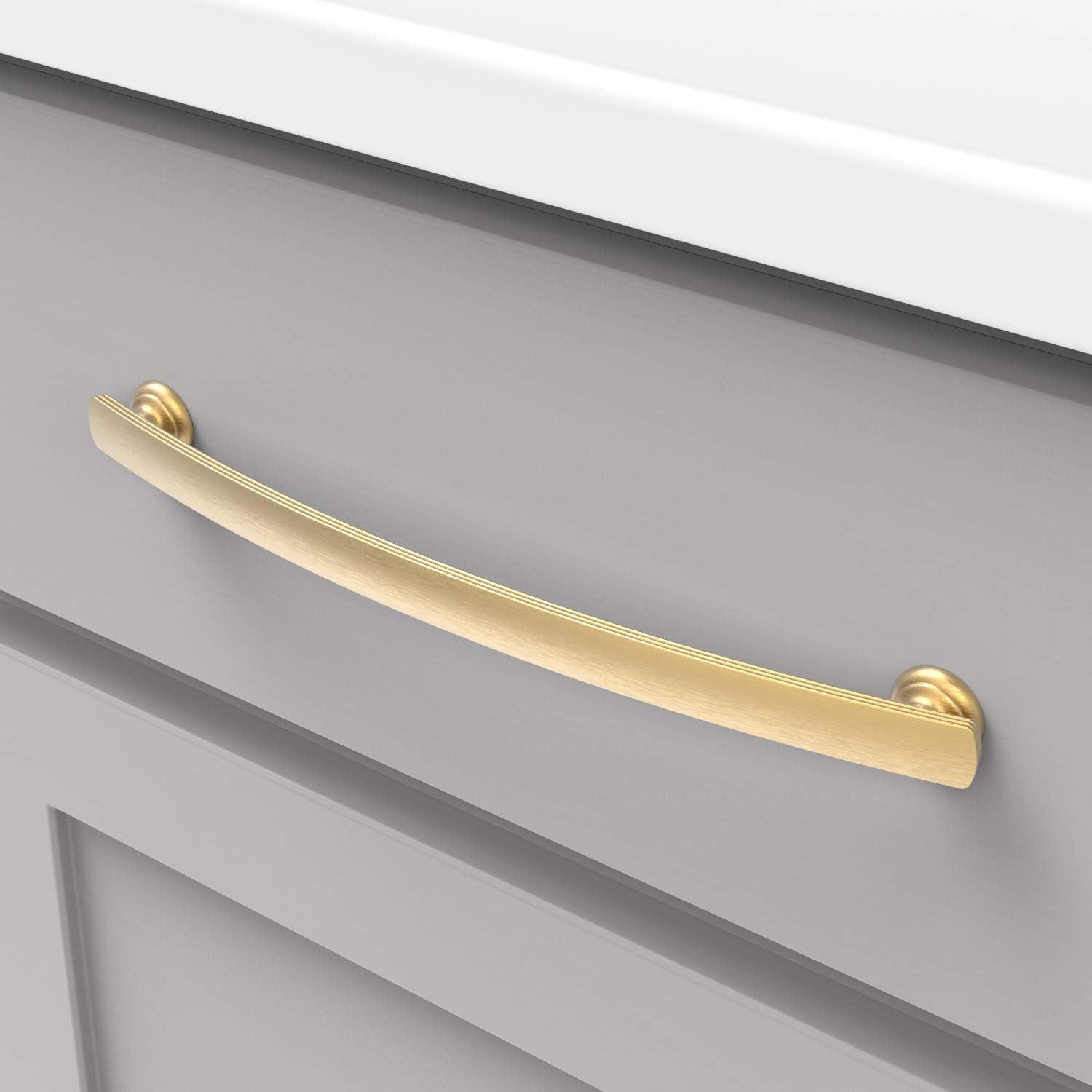 American Diner Kitchen Cabinet Handles, Solid Core Drawer Pulls for Cabinet Doors, 8-13/16" (224mm)