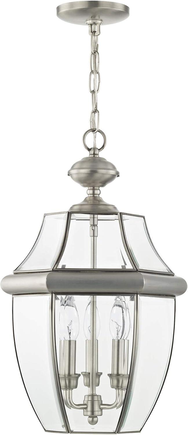 Livex Lighting - Monterey - 3 Light Outdoor Pendant Lantern in Traditional Style