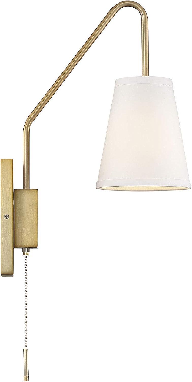 Savoy House Owen 1 - Light Swing Arm Lamp in  Warm Brass
