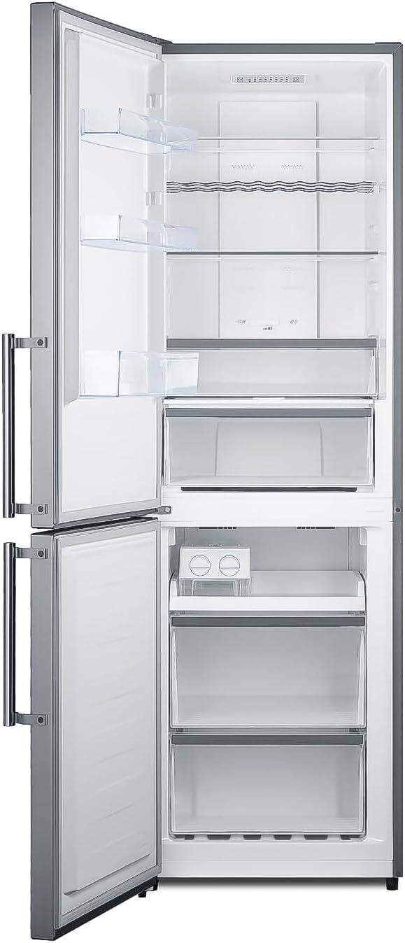 SUMMIT 24" Wide Bottom Freezer Refrigerator
