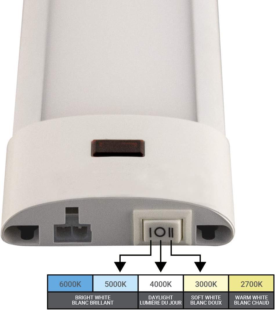 BAZZ 24 inch Selectable Motion Sensor Integrated LED Under Cabinet Light