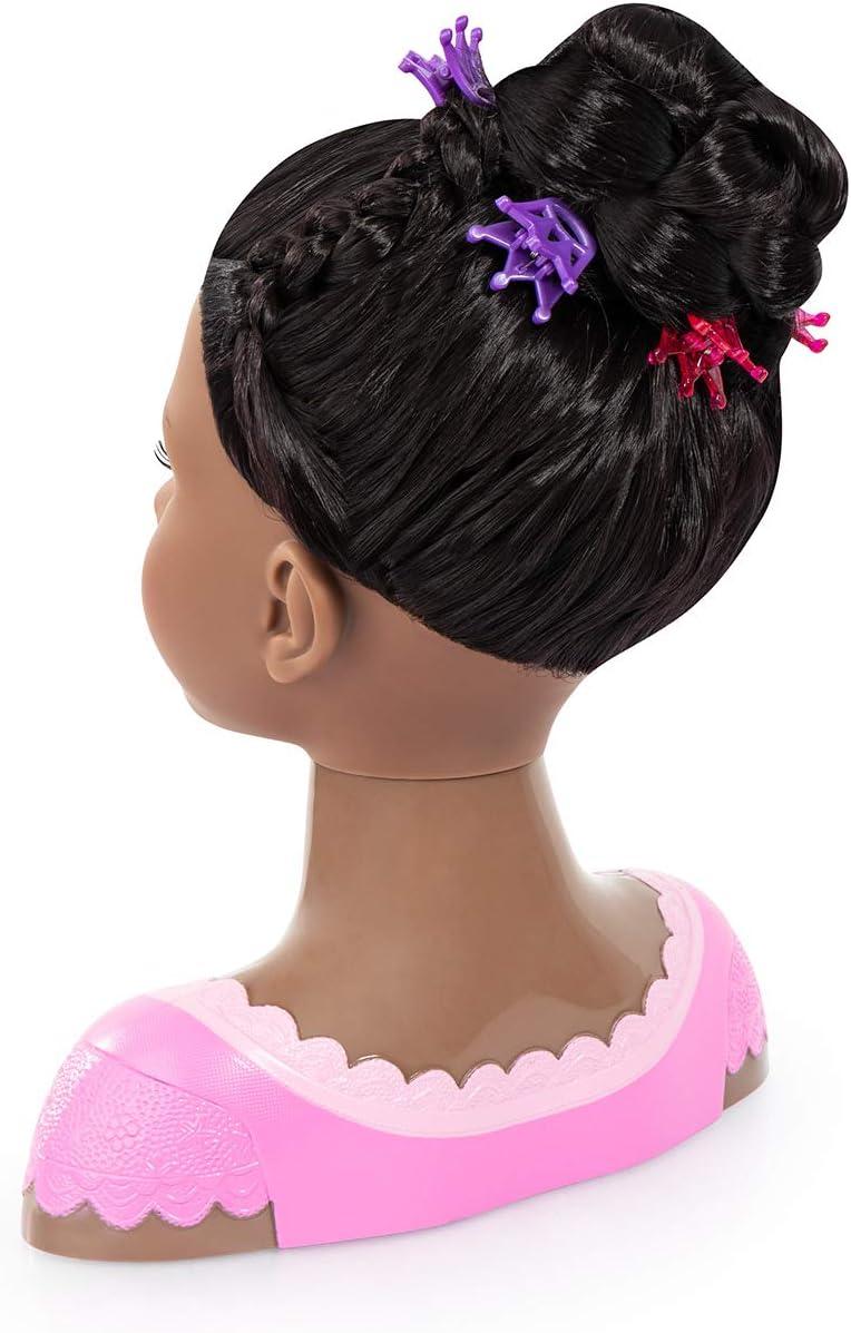 Charlene Super Model Deep Tan American Doll Head with make-up