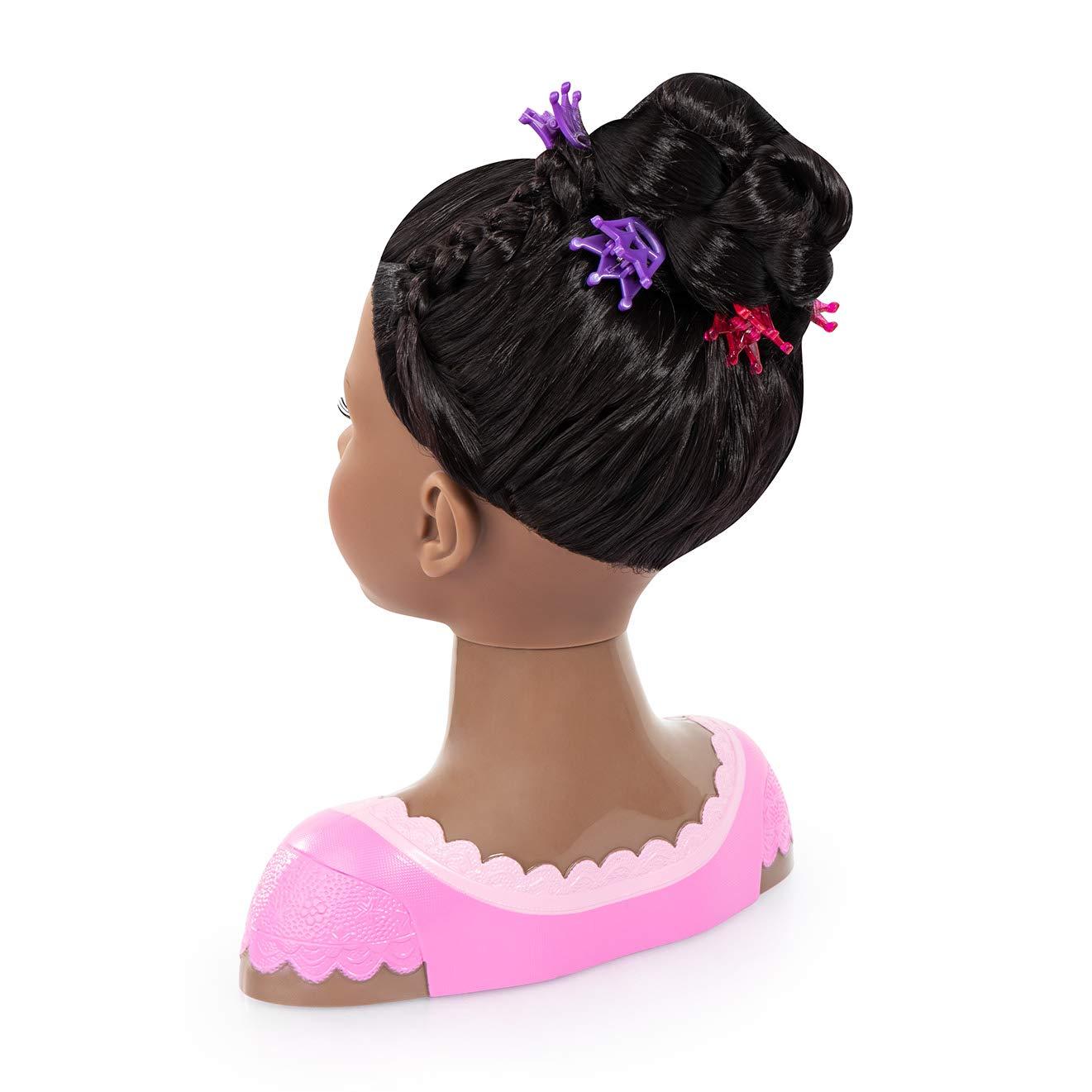 Charlene Super Model Deep Tan American Doll Head with make-up