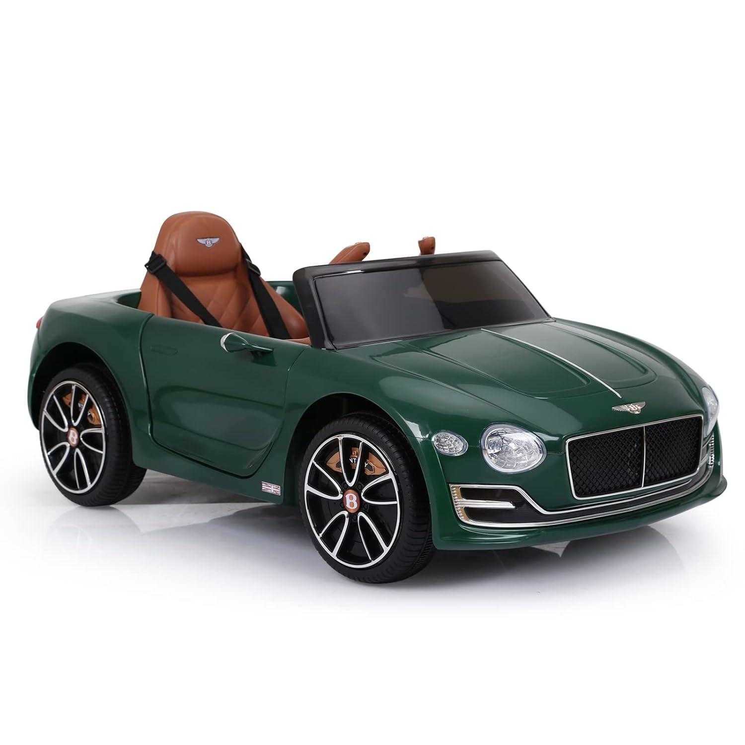 Kids Bentley Style GT Coupe EXP12 12V Battery Ride On Car Electric 2.4G Remote Control Green