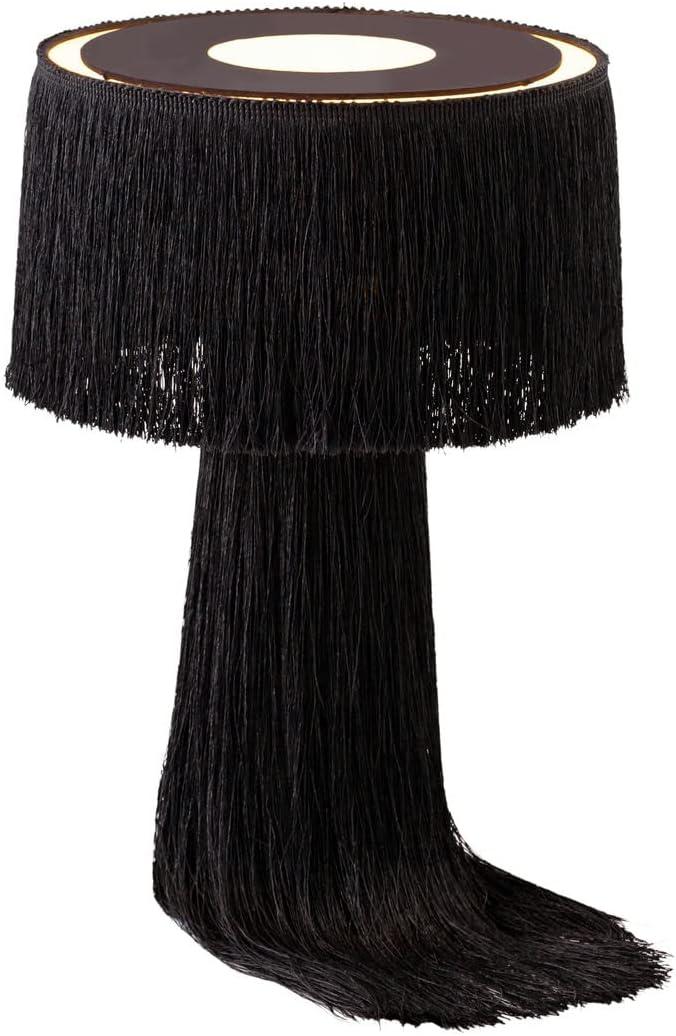 TOV Furniture Atolla Black Tassel Table Lamp