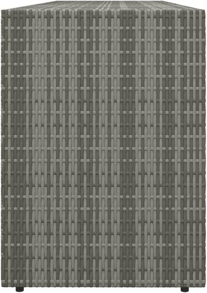 VidaXL Water Resistant Acacia Cabinet Deck Box