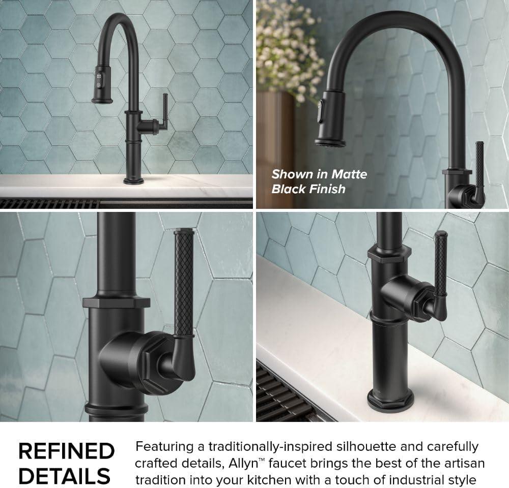 KRAUS Allyn Pull-Down Single Handle Kitchen Faucet