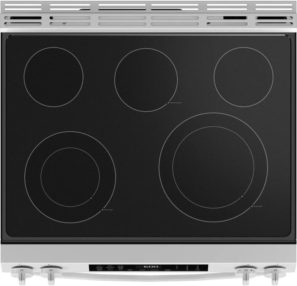 GE 30" Slide-In Electric Convection Range