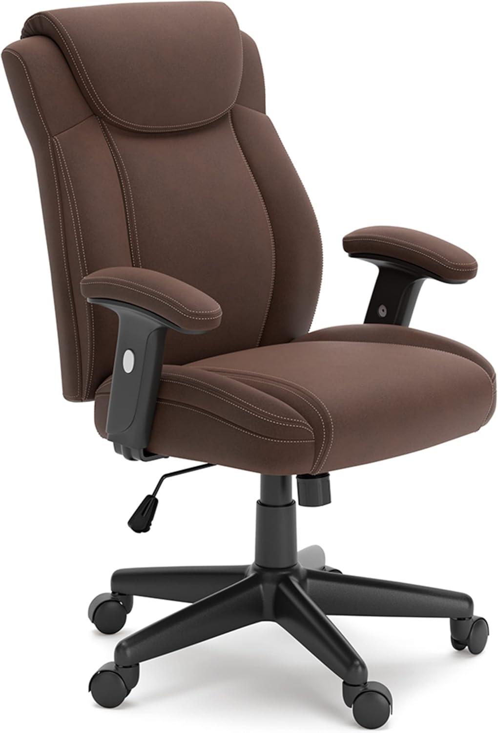 Signature Design by Ashley Casual Corbindale Home Office Chair  Brown/Black