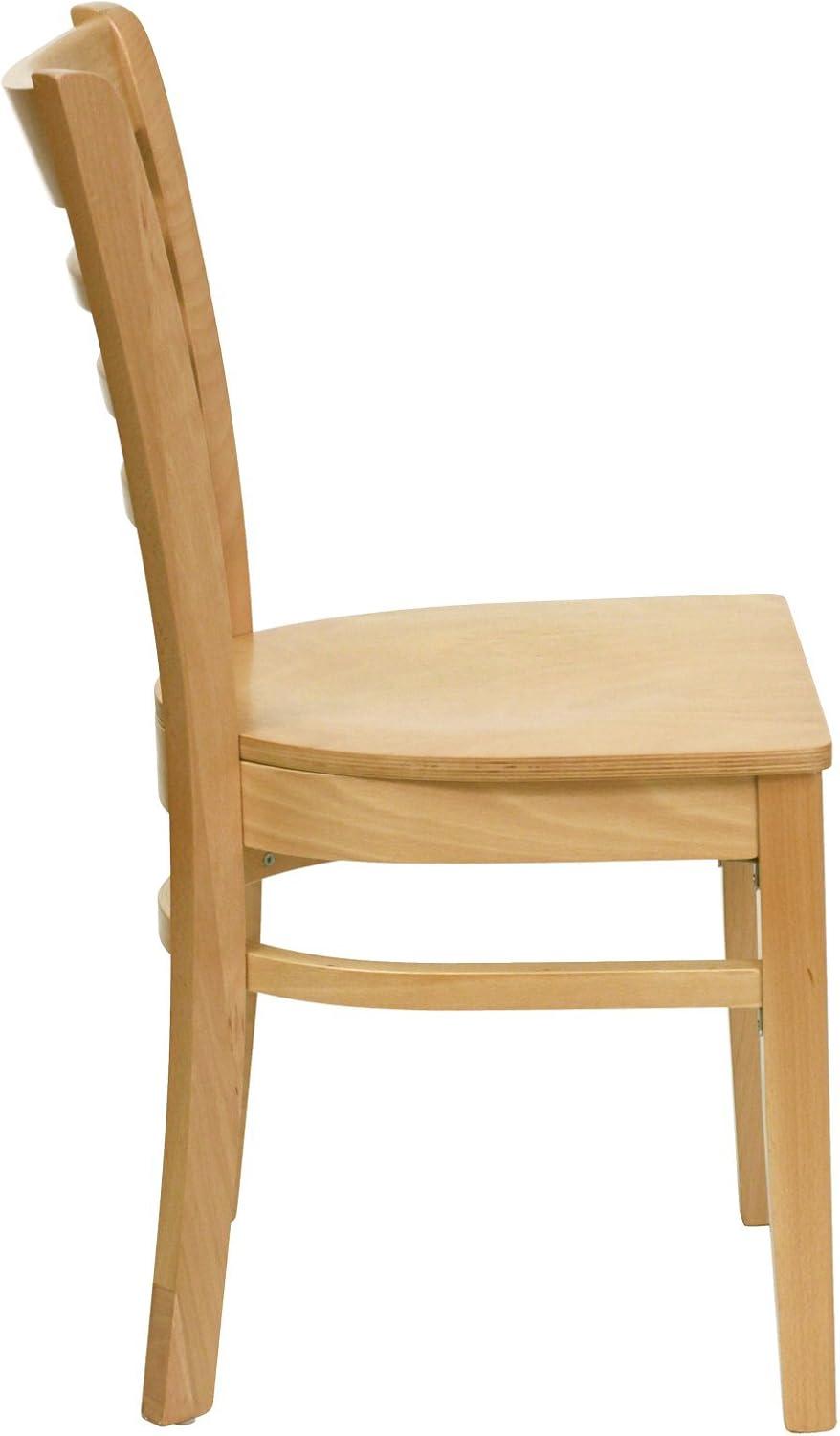 Ladder Back Wooden Restaurant Chair