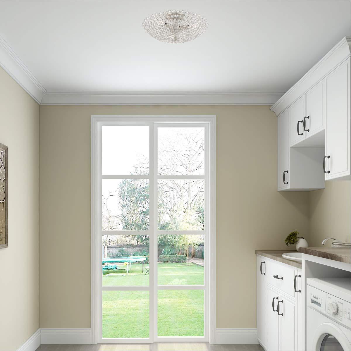 Livex Lighting Cassandra 3 - Light Flush Mount in  Brushed Nickel