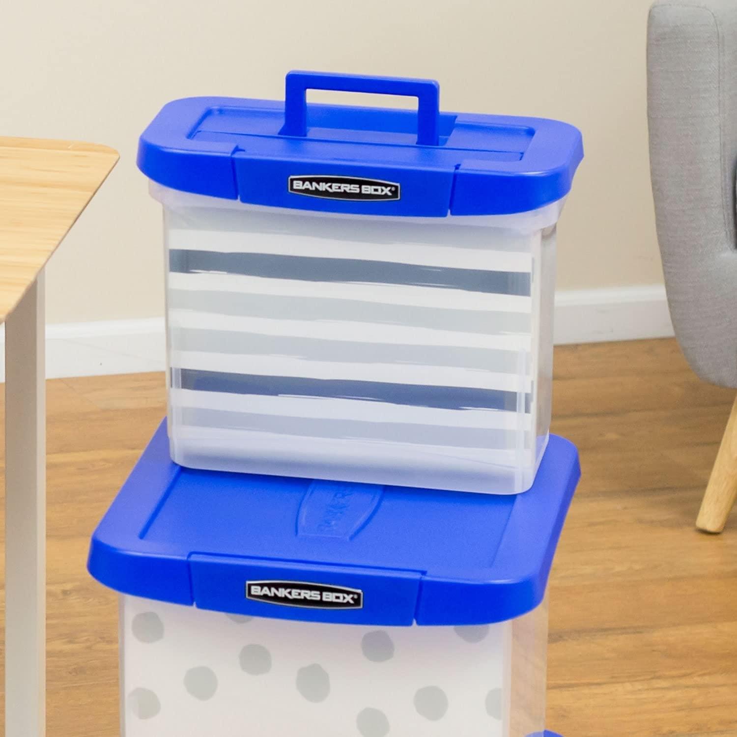 Bankers Box® Heavy Duty Portable File Box