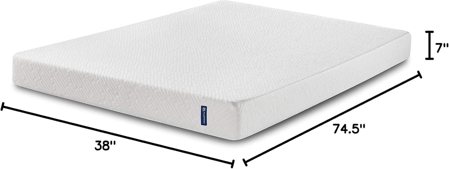 Serta For Ewe Medium Firm 7" Memory Foam Mattress