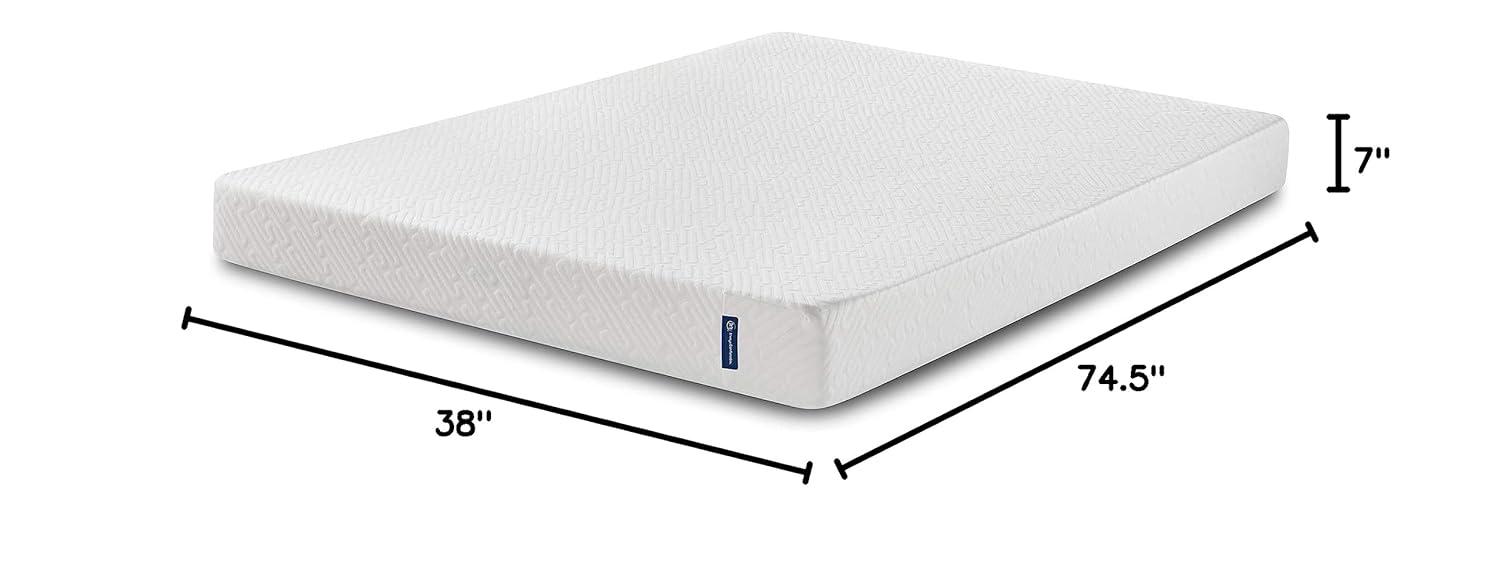 Serta For Ewe Medium Firm 7" Memory Foam Mattress