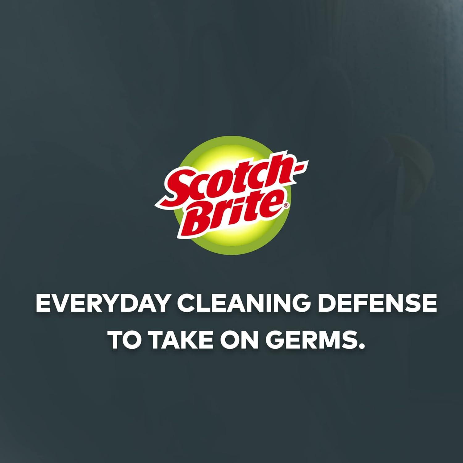 SCOTCH-BRITE 96CC 6" x 9" Green Scouring Pad,Green 10pk.