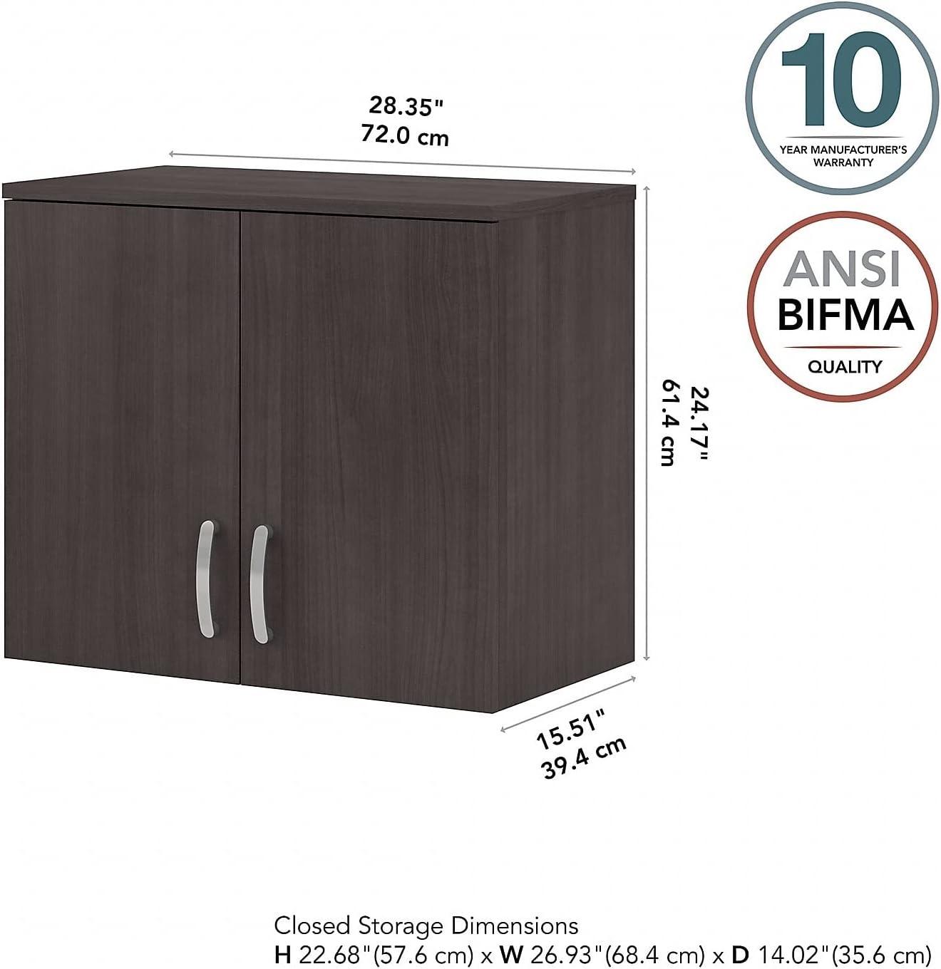 Universal Storage 28.5'' Wide 2 - Shelf Storage Cabinet