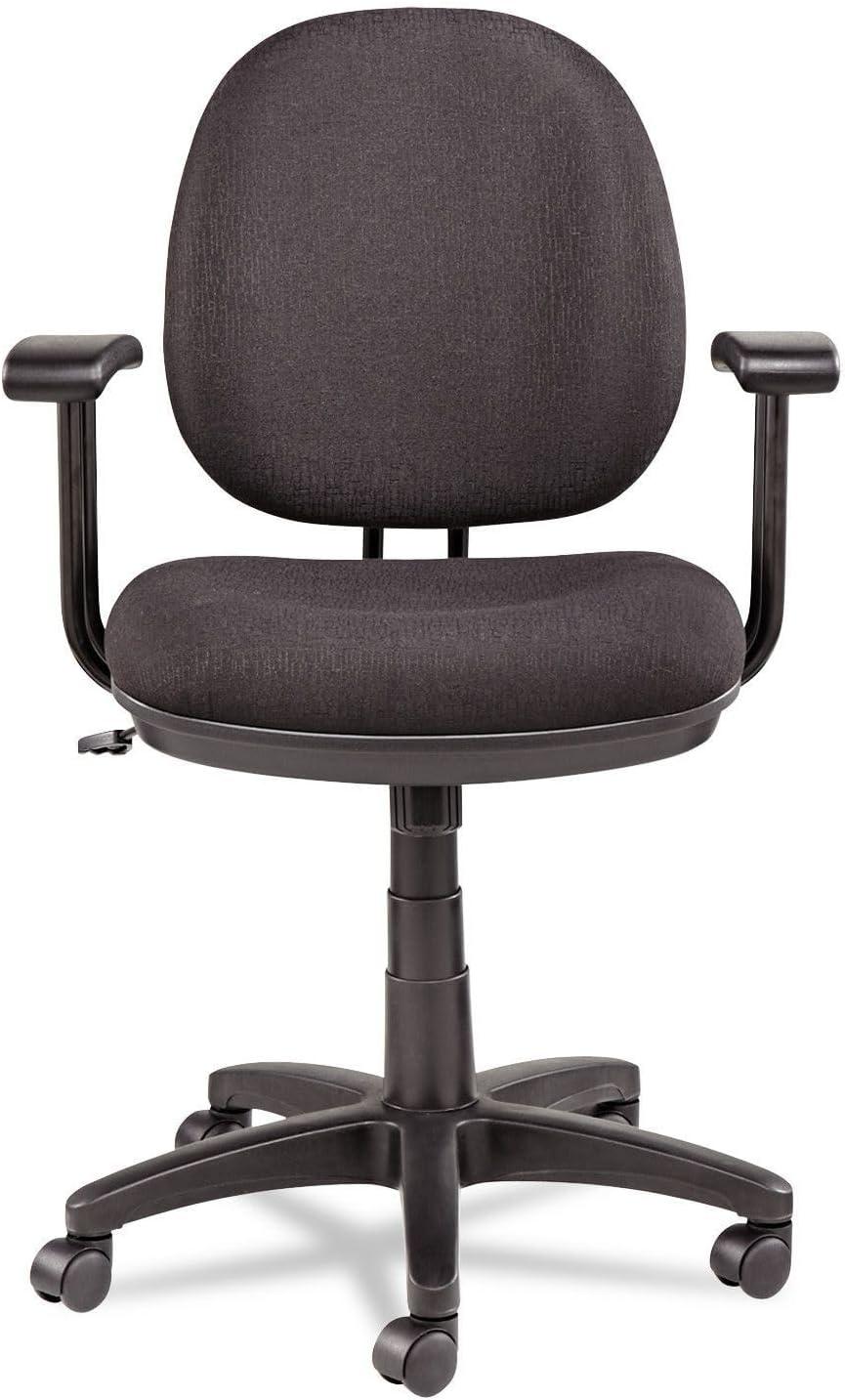 Alera Interval Series Swivel/Tilt Task Chair, Supports Up to 275 lb, 18.42" to 23.46" Seat Height, Black